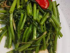 虾酱炒空心菜-肥仔文澳门猪骨煲(南京西路店)
