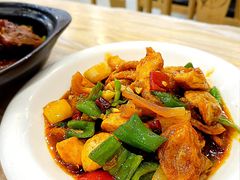 虎皮蛋白烧牛筋-江城燕子大排档(江汉路步行街店)