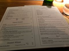 菜单-The Meat & Wine Co Southbank(南岸店)