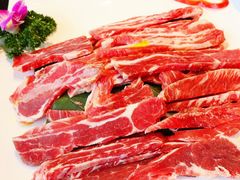 精品雪花牛肋条-老熟人烤肉城(马家堡店)