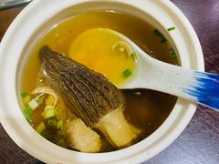 羊肚菌土鸡汤-映像威海·海鲜味道(市区店)