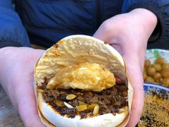 蛋菜夹馍-老马家马蓉蛋菜夹馍·腊牛肉夹馍(回民街店)