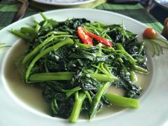 大蒜炒空心菜-林院餐厅