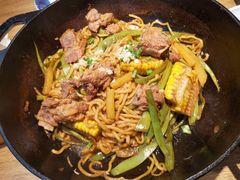 精选肋排焖面-金豆角砂锅焖面(安贞店)