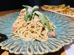 单黑松露奶香鸡肉意面-斗牛士牛排(南京东路店)
