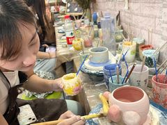 -馆陶手作坊DIY·陶艺·石塑粘土·石膏娃娃(车陂店)