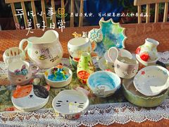 -朝画惜时·陶艺·拼豆·团建