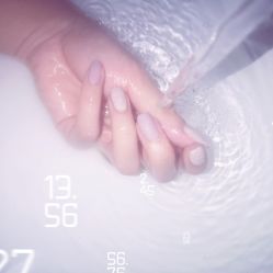 -复古绿·少女主题美甲美睫