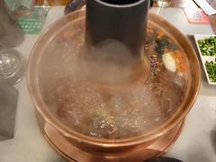 泉水清汤锅-京门老爆三·铜锅涮肉 爆肚(望京店)
