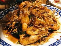 老头儿油爆沼虾-老头儿油爆虾(胜利河美食街店)
