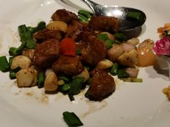 黑椒爆炒雪花牛肉粒-皇朝会.经典传统粤菜(外滩店)