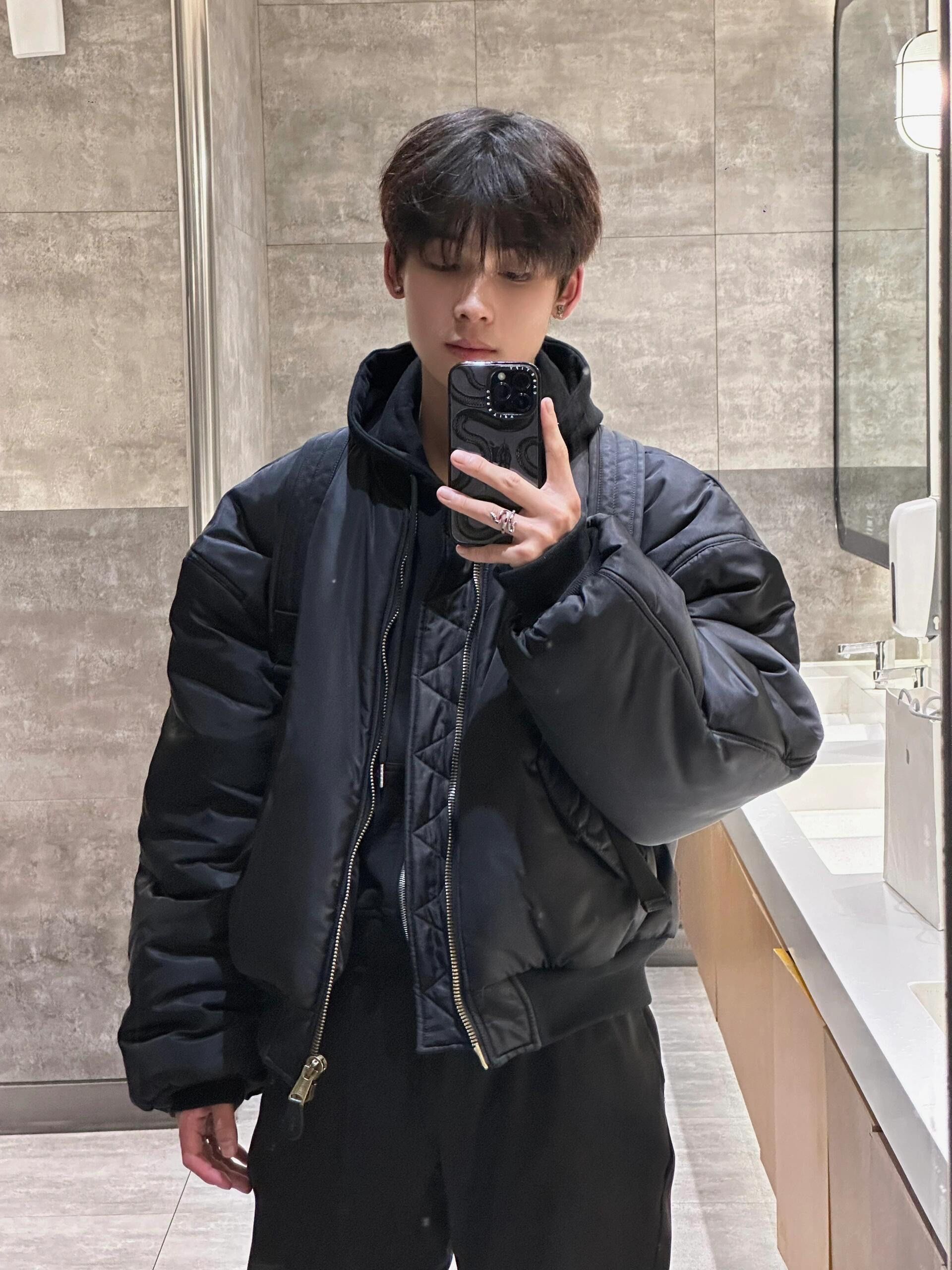 学剪帅气男生头