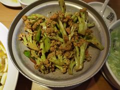 干锅有机菜花-吕氏疙瘩汤·海鲜新鲁菜(凯德mall新都心店)
