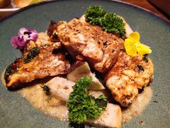 自制限量脆皮猪五花配孢子甘蓝-Bistro 63 创意融合料理(广粤天地店)