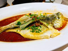 潮汕普宁豆蒸黄花鱼-维园悦谱·海派家常菜(乌鲁木齐南路店)