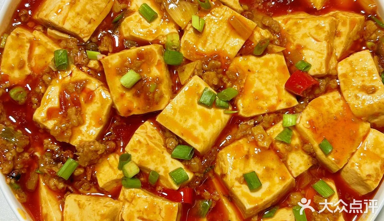 麻婆豆腐，麻辣鲜香巨下饭，不知道吃啥的姐妹可以试试哟