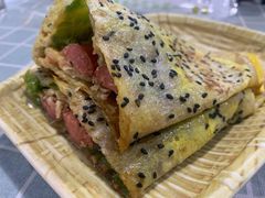 素煎饼果子-冷峰马家鸡蛋牛奶醪糟(八朗学五巷店)