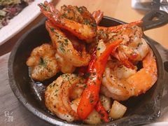 香蒜橄榄油煎虾-TIAGO HOME KITCHEN(王府中环店)
