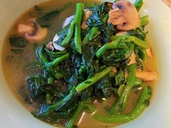 菜芯煮蘑菇-涌上外婆桥(南塘店)