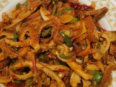 -歹歹的加个面过油肉拌面