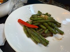 虾酱炒四季豆-帕蓝·暹罗料理(大学路店)