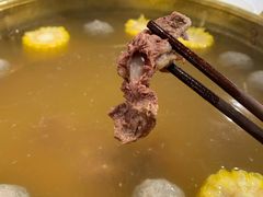 手锤牛肉丸锅底-食潮汕头鲜牛馆(望京保利店)