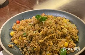 Steamed Bun and Fish Fried Rice