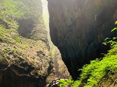 -龙水峡地缝景区