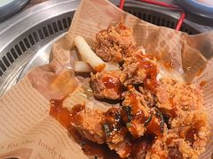 -明洞阿姨·韩式酱蟹烤肉·创意料理(三元桥店)