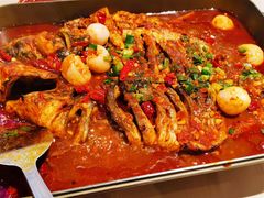 荔枝香辣清江鱼-鱼酷活鱼烤鱼(恒隆广场店)