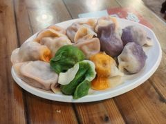 紫甘蓝锅巴馅饺子-宝源饺子(麦子店街店)