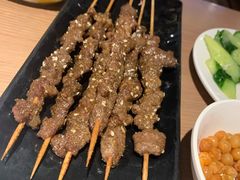 孜然碳香牛肉串-许府牛杂·鲜牛肉火锅(梁溪万达店)