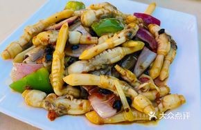 Stir-fried Squid with Black Bean and Pepper