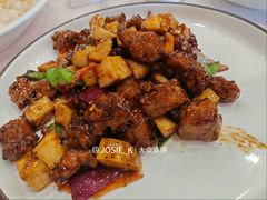 黑椒牛柳杏鲍菇-丰泽园饭店