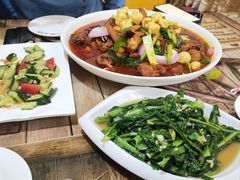 -马旭土鸡焖花卷·真域顺西域美食(天马大道店)