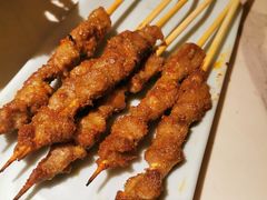 烤羊肉串-蚝翅·海鲜粥·烧烤·宁夏滩羊季(玉米楼店)