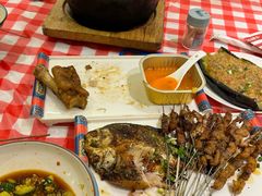 -龚海宝· 烧烤· 羊肉原切挂糊更好吃(庄市店)