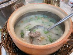 强记招牌鸡皇粥-强记鸡粥美食