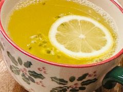 百香果西柚热茶-萤火虫咖啡(砖著店)