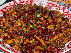 辣子肥肠虾鸡-山城小聚(大学城店)