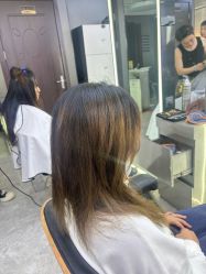 点击看大图 -藤野造型烫发染发