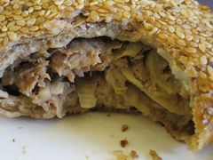 肉烧饼-老磁器口豆汁店(天坛店)