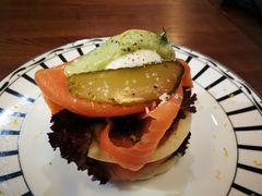 三文鱼松饼水波蛋-AFS Cafe & Canteen(闽江二路店)