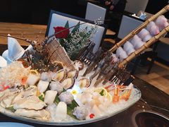 海鲜拼盘-金陵饭店 56F 家·海鲜火锅餐厅
