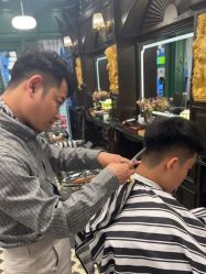 点击看大图 -海文先生国潮烫染男士理发馆