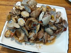 辣炒蛤蜊-二红烧烤排骨串(麦岛店)