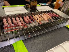 -長壹旋转烤吧 农家鸡火锅