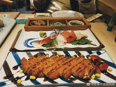 黄金炸猪排-柏鮨寿司.刺身.定食(米山町地中海店)