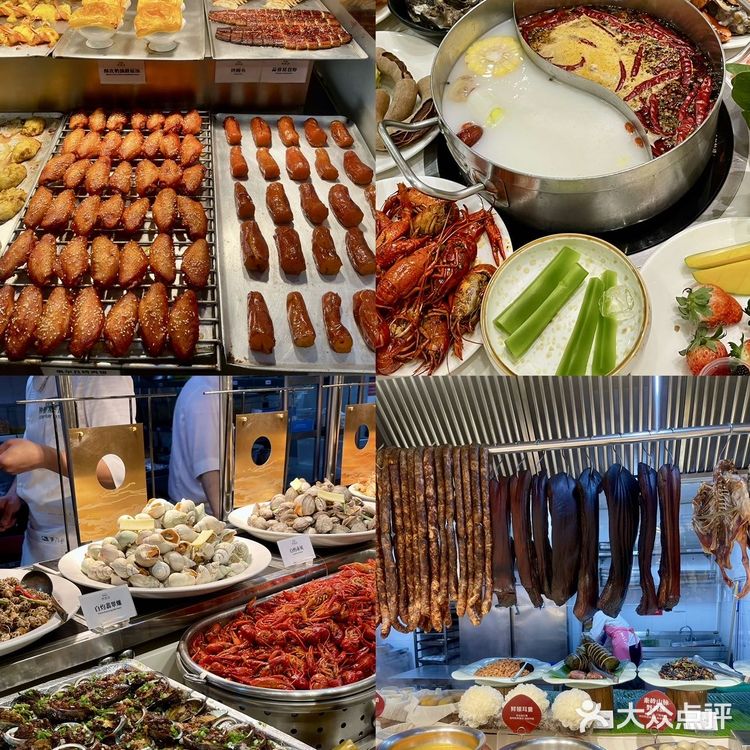 喝到心满意足！店名：第六季自助餐厅（王府井店）