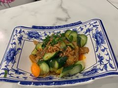 黄瓜拌牛筋-桂林米粉